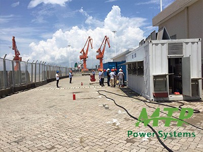 广西钦州4MW-AC6.6KV-6.0KV-岸电电源负载测试